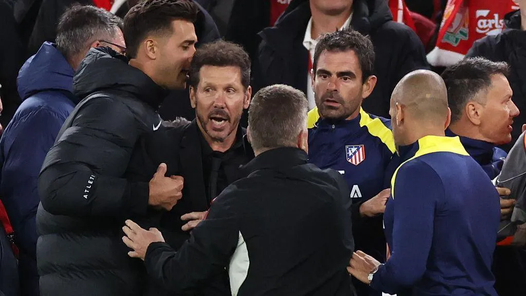 Simeone Shares Apology Following Clash involving Anfield Spectators