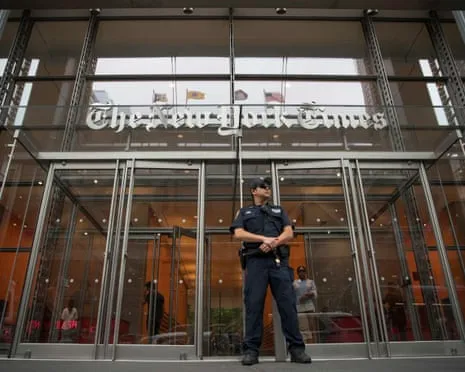 Trump Claims New York Times of Being Democratic Party Mouthpiece in Defamation Case