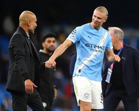 Haaland Enters Exclusive Champions League Half-Century Club, Hailed by Guardiola as Ronaldo and Messi's Fellow Monster