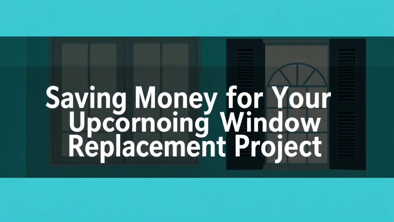 Ultimate Guide on Saving Money for Your Upcoming Window Replacement Project