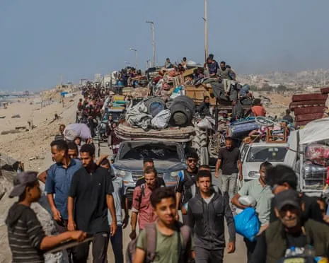 Israeli Forces Attempt to Compel People Away of Gaza City as Military Operation Advances