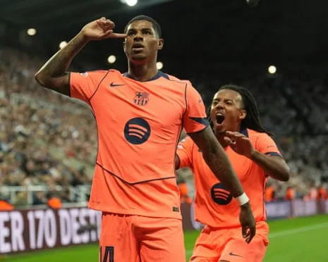 Striker disrupts Newcastle's big evening and claims: ‘I am getting better at Barcelona’