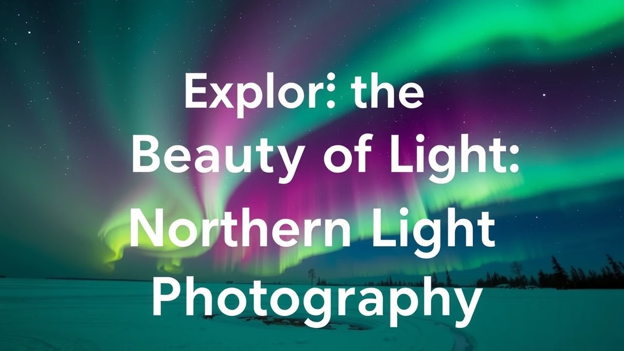 Exploring the Beauty of Light: Northern Lights Photography