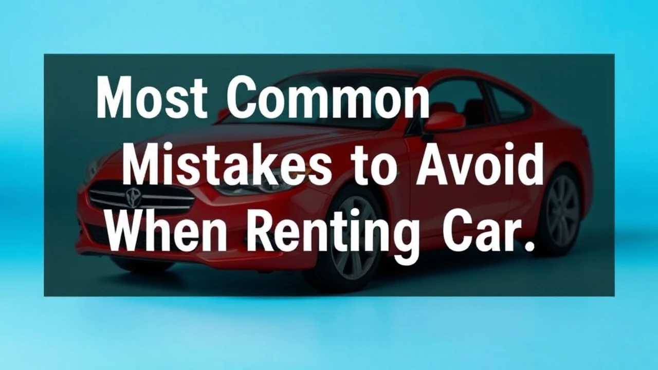 Most Common Mistakes to Avoid When Renting a Car