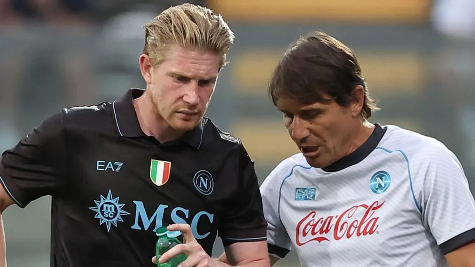 Celebrated in the manner of Maradona – might the Belgian maestro make a comeback to torment Manchester City?
