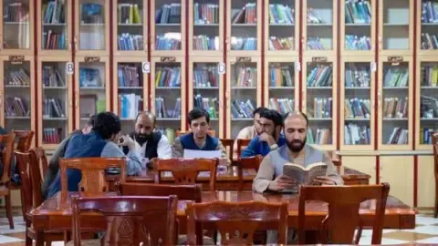 The governing authority prohibit textbooks authored by women from Afghan colleges