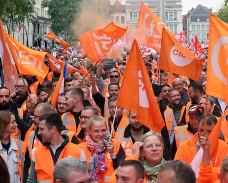 Countrywide Protest Action Sees Vast Numbers Taking to the Streets Throughout France